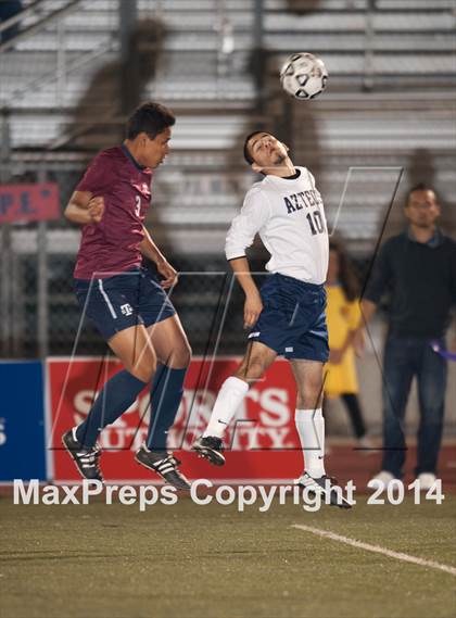 Thumbnail 3 in Farmersville vs. St. Margaret's (CIF SoCal Regional D3 Final) photogallery.