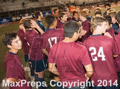 Thumbnail 3 in Farmersville vs. St. Margaret's (CIF SoCal Regional D3 Final) photogallery.