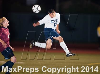 Thumbnail 1 in Farmersville vs. St. Margaret's (CIF SoCal Regional D3 Final) photogallery.