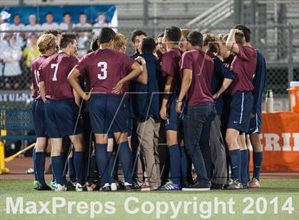 Thumbnail 3 in Farmersville vs. St. Margaret's (CIF SoCal Regional D3 Final) photogallery.
