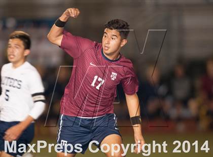 Thumbnail 2 in Farmersville vs. St. Margaret's (CIF SoCal Regional D3 Final) photogallery.