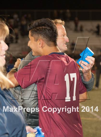 Thumbnail 2 in Farmersville vs. St. Margaret's (CIF SoCal Regional D3 Final) photogallery.