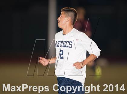 Thumbnail 3 in Farmersville vs. St. Margaret's (CIF SoCal Regional D3 Final) photogallery.
