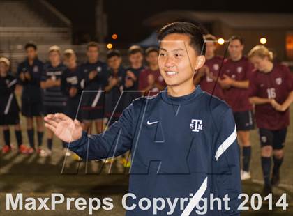 Thumbnail 3 in Farmersville vs. St. Margaret's (CIF SoCal Regional D3 Final) photogallery.