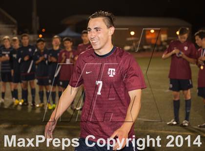 Thumbnail 3 in Farmersville vs. St. Margaret's (CIF SoCal Regional D3 Final) photogallery.