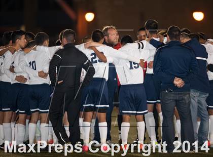 Thumbnail 1 in Farmersville vs. St. Margaret's (CIF SoCal Regional D3 Final) photogallery.