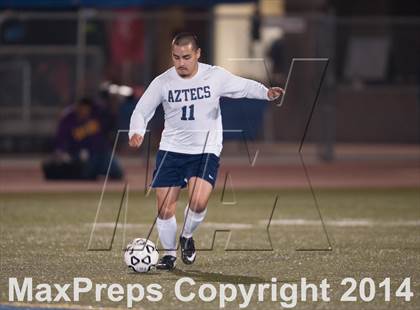 Thumbnail 1 in Farmersville vs. St. Margaret's (CIF SoCal Regional D3 Final) photogallery.