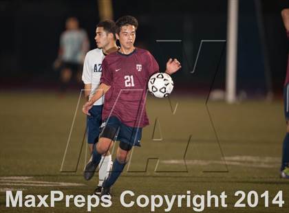 Thumbnail 3 in Farmersville vs. St. Margaret's (CIF SoCal Regional D3 Final) photogallery.