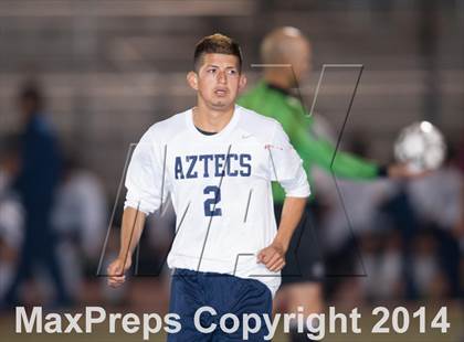 Thumbnail 1 in Farmersville vs. St. Margaret's (CIF SoCal Regional D3 Final) photogallery.