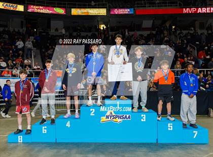 Thumbnail 1 in 2022 NYSPHSAA Wrestling Championships - Podiums and Awards photogallery.