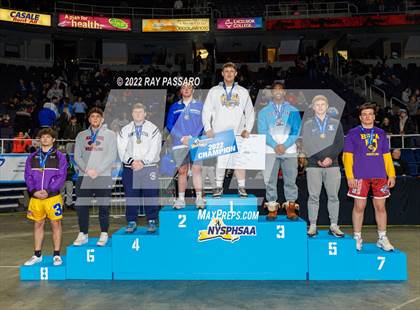 Thumbnail 2 in 2022 NYSPHSAA Wrestling Championships - Podiums and Awards photogallery.