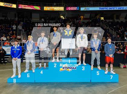 Thumbnail 2 in 2022 NYSPHSAA Wrestling Championships - Podiums and Awards photogallery.