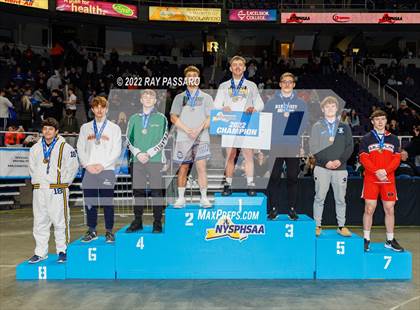 Thumbnail 1 in 2022 NYSPHSAA Wrestling Championships - Podiums and Awards photogallery.