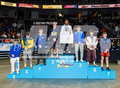 Thumbnail 3 in 2022 NYSPHSAA Wrestling Championships - Podiums and Awards photogallery.