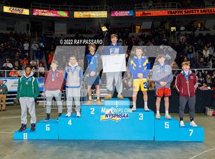 Thumbnail 1 in 2022 NYSPHSAA Wrestling Championships - Podiums and Awards photogallery.