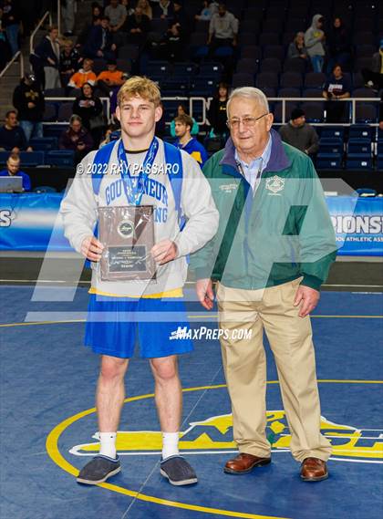 Thumbnail 2 in 2022 NYSPHSAA Wrestling Championships - Podiums and Awards photogallery.