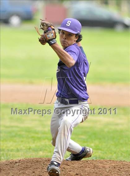 Thumbnail 3 in Christian Brothers vs. Sacramento (Land Park Easter Tournament) photogallery.