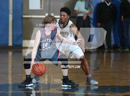 Thumbnail 2 in Porter-Gaud vs St. Mary's Ryken (Rotary Roundball Classic) photogallery.
