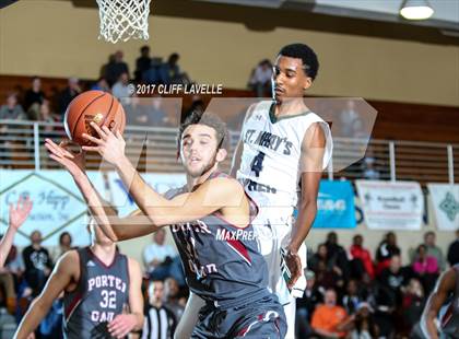 Thumbnail 2 in Porter-Gaud vs St. Mary's Ryken (Rotary Roundball Classic) photogallery.