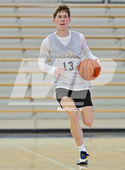Thumbnail 1 in Lafayette Central Catholic vs Tri-West Hendricks (IBCA / IHSAA Showcase) photogallery.