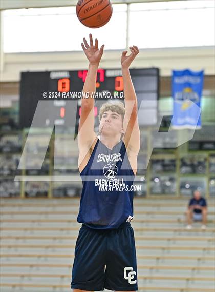 Thumbnail 3 in Lafayette Central Catholic vs Tri-West Hendricks (IBCA / IHSAA Showcase) photogallery.