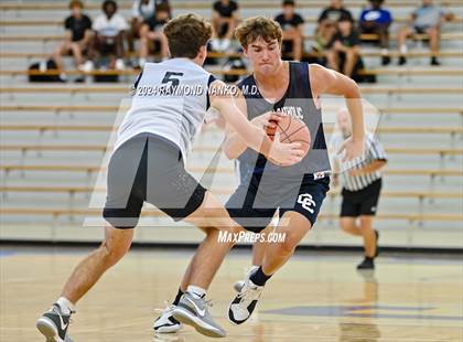 Thumbnail 3 in Lafayette Central Catholic vs Tri-West Hendricks (IBCA / IHSAA Showcase) photogallery.