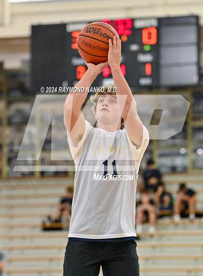 Thumbnail 2 in Lafayette Central Catholic vs Tri-West Hendricks (IBCA / IHSAA Showcase) photogallery.