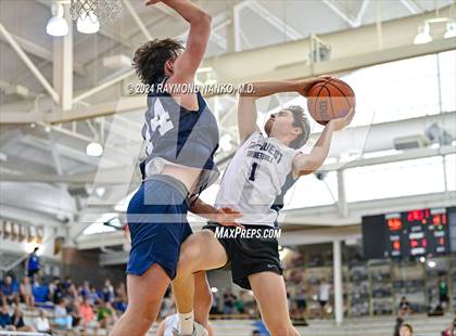 Thumbnail 3 in Lafayette Central Catholic vs Tri-West Hendricks (IBCA / IHSAA Showcase) photogallery.