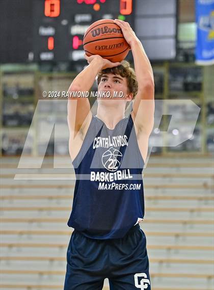 Thumbnail 1 in Lafayette Central Catholic vs Tri-West Hendricks (IBCA / IHSAA Showcase) photogallery.