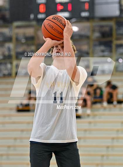 Thumbnail 3 in Lafayette Central Catholic vs Tri-West Hendricks (IBCA / IHSAA Showcase) photogallery.