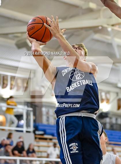 Thumbnail 3 in Lafayette Central Catholic vs Tri-West Hendricks (IBCA / IHSAA Showcase) photogallery.