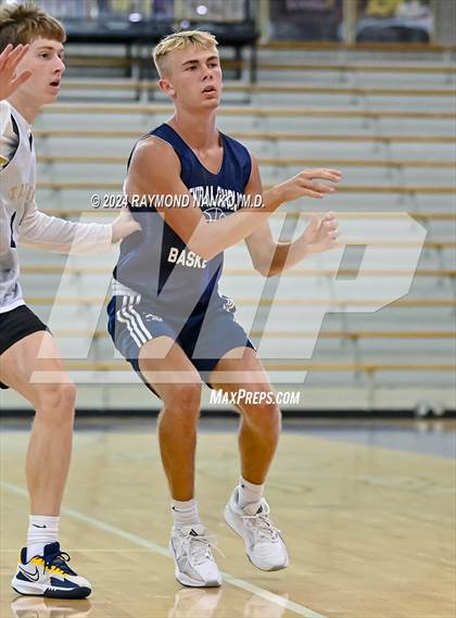 Thumbnail 1 in Lafayette Central Catholic vs Tri-West Hendricks (IBCA / IHSAA Showcase) photogallery.