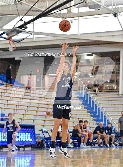 Thumbnail 2 in Lafayette Central Catholic vs Tri-West Hendricks (IBCA / IHSAA Showcase) photogallery.