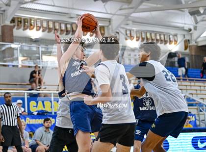 Thumbnail 1 in Lafayette Central Catholic vs Tri-West Hendricks (IBCA / IHSAA Showcase) photogallery.