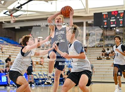 Thumbnail 3 in Lafayette Central Catholic vs Tri-West Hendricks (IBCA / IHSAA Showcase) photogallery.