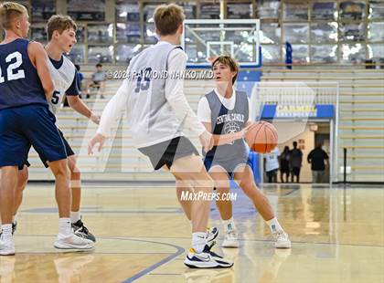 Thumbnail 2 in Lafayette Central Catholic vs Tri-West Hendricks (IBCA / IHSAA Showcase) photogallery.