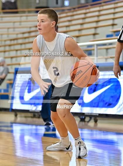 Thumbnail 2 in Lafayette Central Catholic vs Tri-West Hendricks (IBCA / IHSAA Showcase) photogallery.