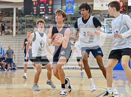 Thumbnail 1 in Lafayette Central Catholic vs Tri-West Hendricks (IBCA / IHSAA Showcase) photogallery.