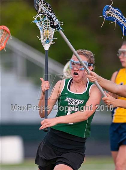 Thumbnail 3 in Mahtomedi vs Mounds View (Section 4 Playoffs) photogallery.