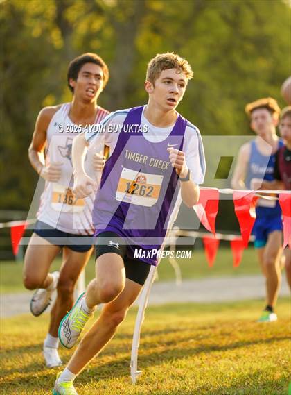 Thumbnail 2 in Lovejoy XC Fall Festival 2025 Boys Elite Varsity photogallery.