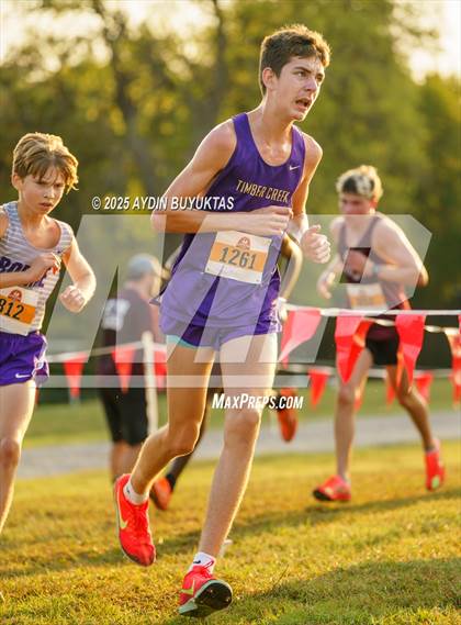 Thumbnail 1 in Lovejoy XC Fall Festival 2025 Boys Elite Varsity photogallery.