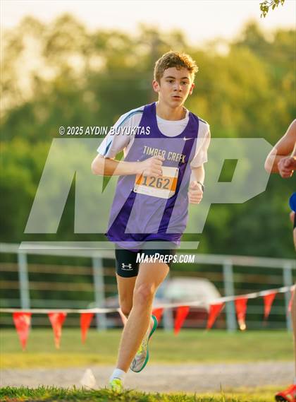 Thumbnail 1 in Lovejoy XC Fall Festival 2025 Boys Elite Varsity photogallery.