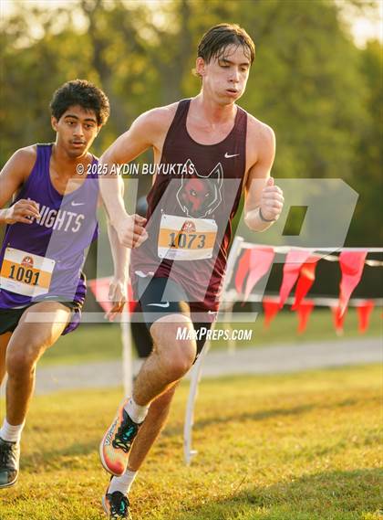Thumbnail 1 in Lovejoy XC Fall Festival 2025 Boys Elite Varsity photogallery.