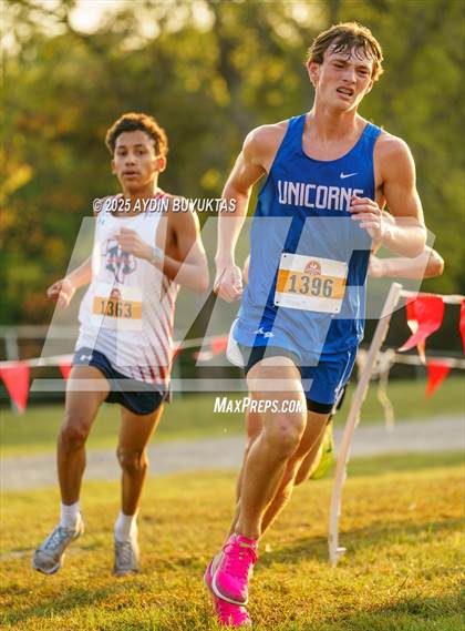 Thumbnail 2 in Lovejoy XC Fall Festival 2025 Boys Elite Varsity photogallery.