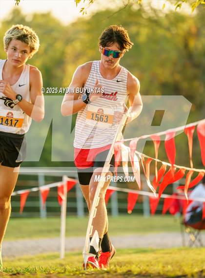 Thumbnail 1 in Lovejoy XC Fall Festival 2025 Boys Elite Varsity photogallery.