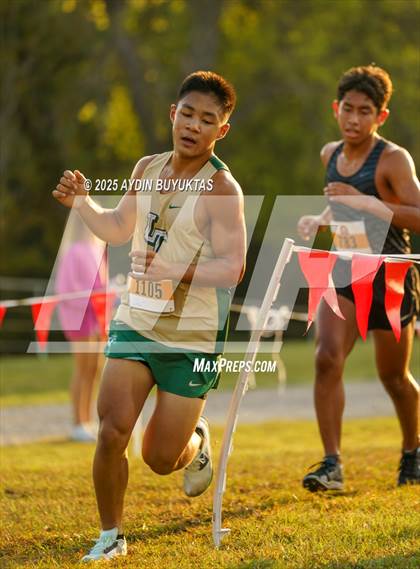 Thumbnail 1 in Lovejoy XC Fall Festival 2025 Boys Elite Varsity photogallery.