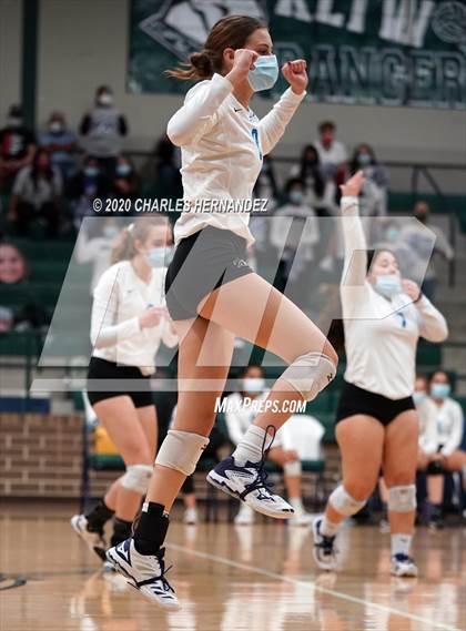 Thumbnail 3 in Richards School for Young Women Leaders vs. Magnolia West (UIL 5A Area Playoff) photogallery.