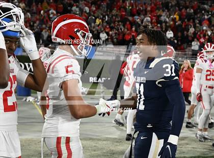 Thumbnail 1 in Mater Dei vs. St. John Bosco (Post Game) photogallery.
