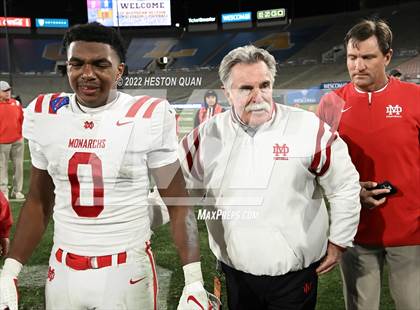 Thumbnail 1 in Mater Dei vs. St. John Bosco (Post Game) photogallery.