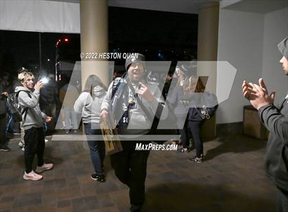 Thumbnail 2 in Mater Dei vs. St. John Bosco (Post Game) photogallery.